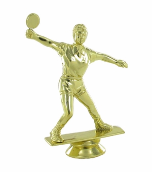 TABLE TENNIS FEMALE TROPHY FIGURE