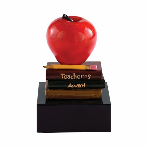 TEACHER RECOGNITION APPLE TROPHY WITHOUT PLATE