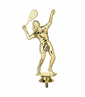 TENNIS FEMALE TROPHY FIGURE