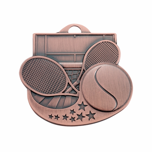 TENNIS MEDAL - MULTIPLE COLORS