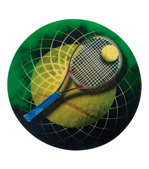 2 Inch in Diameter Round Tennis Mylar Insert