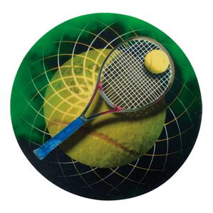2 Inch in Diameter Round Tennis Mylar Insert