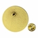 TEST ITEM - DO NOT ORDER!!! - 1 Inch Round Die Struck Gold Lapel Pin with Butterfly Clutch Backing - Holds 7/8 Inch Insert