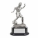 TEST ITEM - DO NOT ORDER!!! - 11 INCH ELECTROPLATED SILVER SOCCER FEMALE FIGURE TROPHY