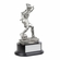 TEST ITEM - DO NOT ORDER!!! - 11 INCH ELECTROPLATED SILVER SOCCER FEMALE FIGURE TROPHY