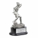 TEST ITEM - DO NOT ORDER!!! - 11 INCH ELECTROPLATED SILVER SOCCER FEMALE FIGURE TROPHY