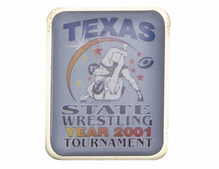 TEXAS STATE WRESTLING TOURNAMENT PIN