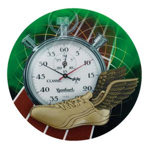 2 Inch in Diameter Round Track Themed Mylar Insert