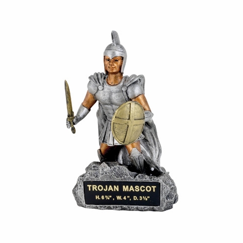 TROJAN/SPARTAN MASCOT TROPHY