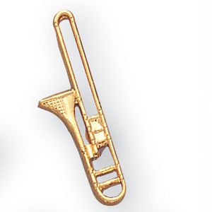 TROMBONE PIN GOLD