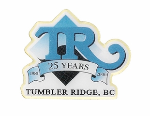 TUMBLE RIDGE 25 YEAR PIN