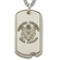 U.S. AIR FORCE STERLING SILVER DOG TAG PLAIN BACK FOR ENGRAVING (NOT AVAILABLE - LICENSE PENDING)