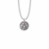 U.S. AIR FORCE STERLING SILVER MILITARY MEDAL, 3/4 INCH, CROSS BACK 