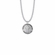 U.S. ARMY SYMBOL STERLING SILVER MILITARY MEDAL, 3/4 INCH, CROSS BACK