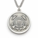 U.S. COAST GUARD STERLING SILVER MILITARY MEDAL, 1 INCH