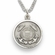 U.S. COAST GUARD STERLING SILVER MILITARY MEDAL, 3/4 INCH