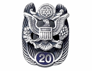 U.S. GOVERNMENT YEARS OF SERVICE PIN