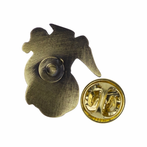 U.S.MARINES ANTIQUE BRASS PIN