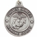 U.S. MARINES PEWTER KEY CHAIN