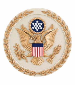 UNITED STATES GOVERNMENT SEAL, PLAQUE MOUNT