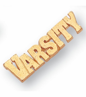 VARSITY CHENILLE PIN GOLD