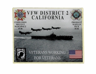 VFW DISTRICT 2 CALIFORNIA PIN