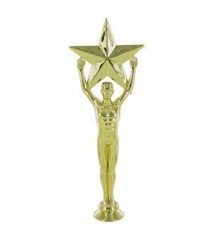 VICTORY MALE TROPHY FIGURE, 10 INCH