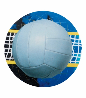 2 Inch in Diameter Round Volleyball Mylar Insert