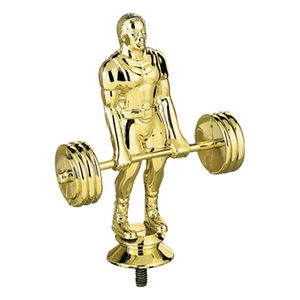 WEIGHT LIFTER MALE TROPHY FIGURE