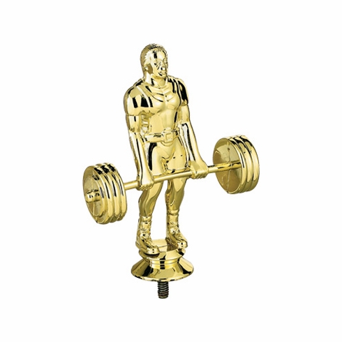WEIGHT LIFTER MALE TROPHY FIGURE
