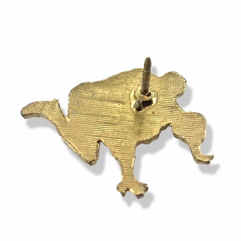 WRESTLER CHENILLE PIN GOLD