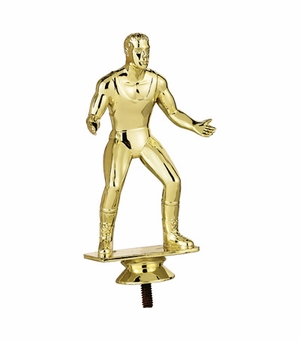 WRESTLER MALE TROPHY FIGURE