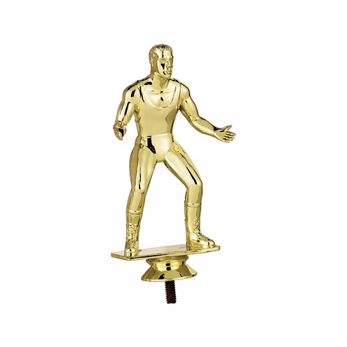 WRESTLER MALE TROPHY FIGURE