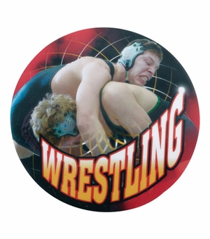 2 Inch in Diameter Round Wrestling Mylar Insert