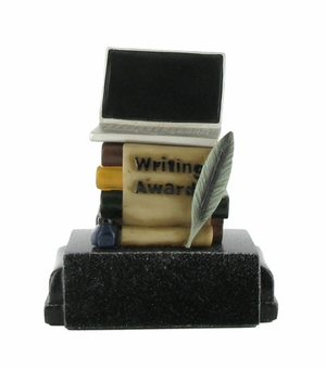 WRITING AWARD TROPHY WITHOUT PLATE
