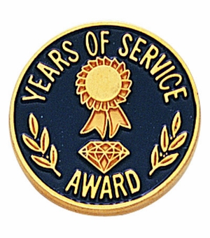 YEARS OF SERVICE AWARD PIN