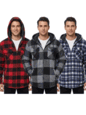 Sherpa Lined Flannel Jacket with Lining