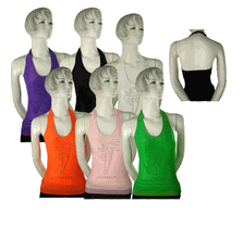 Wholesale Juniora Seamless Jamaica Halter Top 