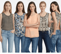 Wholesale Plus Size Fashion Tops 