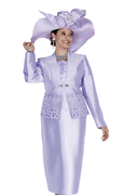 Wholesale Women's Jacket/Skirt/Camisole Church Suit - Click to Enlarge
