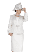 Wholesale Women's Jacket/Skirt/Camisole Church Suit - Click to Enlarge