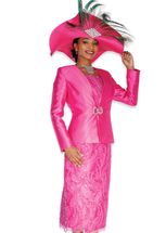 Wholesale Women's Jacket/Skirt/Camisole Church Suit