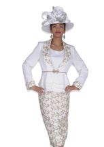 Wholesale Women's Jacket/Skirt/Camisole Church Suit