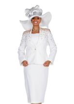 Wholesale Women's Jacket/Skirt/Camisole Church Suit