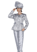 Wholesale Women's Jacket/Pants Church Suit - Click to Enlarge