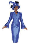 Wholesale Women's Jacket/Skirt/Camisole Church Suit - Click to Enlarge