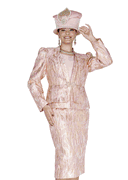 Wholesale Women's Jacket/Skirt/Camisole Church Suit - Click to Enlarge
