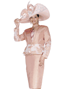 Wholesale Women's Jacket/Long Dress Church Suit - Click to Enlarge