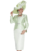 Wholesale Women's Jacket/Skirt/Camisole Church Suit - Click to Enlarge