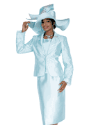 Wholesale Women's Jacket/Skirt/Camisole Church Suit - Click to Enlarge
